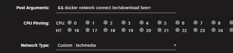 Seer Network Configuration Example